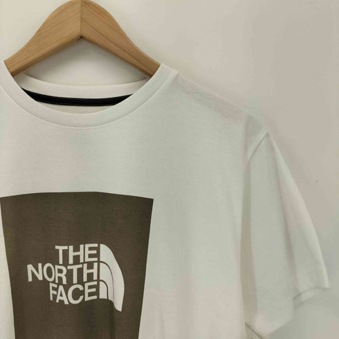 ザノースフェイス THE NORTH FACE S/S Colored Square Logo Tee ショートスリーブカラードスクエアロゴティー レディース M