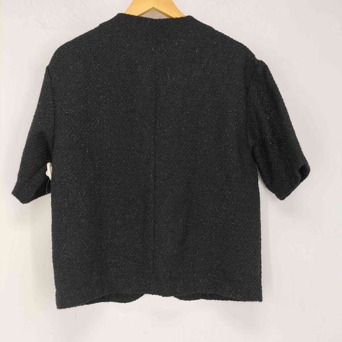 90S product ノーカラーシャイニージャケット メンズ