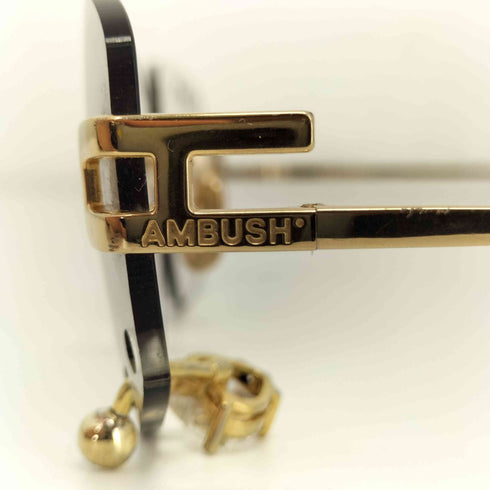 アンブッシュ AMBUSH PIERCED リムレス メガネ メンズ 61□20-140