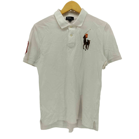 ポロバイラルフローレン Polo by RALPH LAUREN ビッグポニー刺繍 ナンバリング 3 ポロシャツ レディース JPN:L