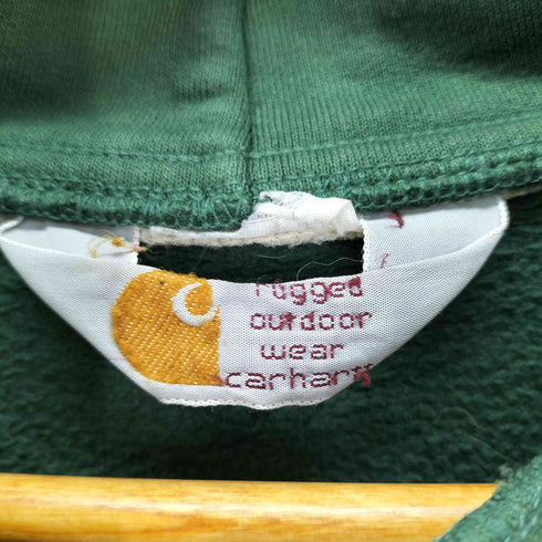 カーハート Carhartt 三角タグ リメイク ジップパーカー メンズ