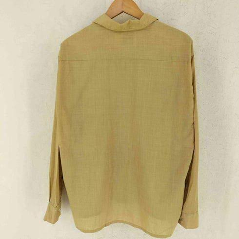 ペニーズ PENNEYS 60-70s 船タグ 襟芯 ボックスシルエット オープンカラー シャツ メンズ L
