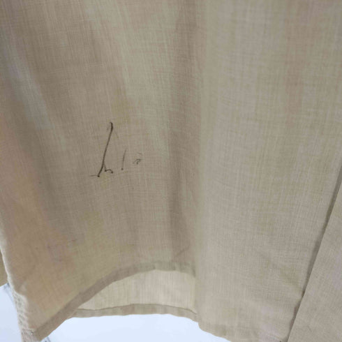 ペニーズ PENNEYS 60-70s 船タグ 襟芯 ボックスシルエット オープンカラー シャツ メンズ L