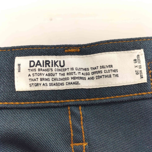 ダイリク DAIRIKU Flasher Pressed Pants メンズ 29