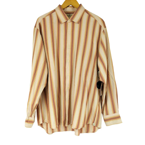 トミーバハマ Tommy Bahama シルク ストライプ シャツ メンズ JPN:XL