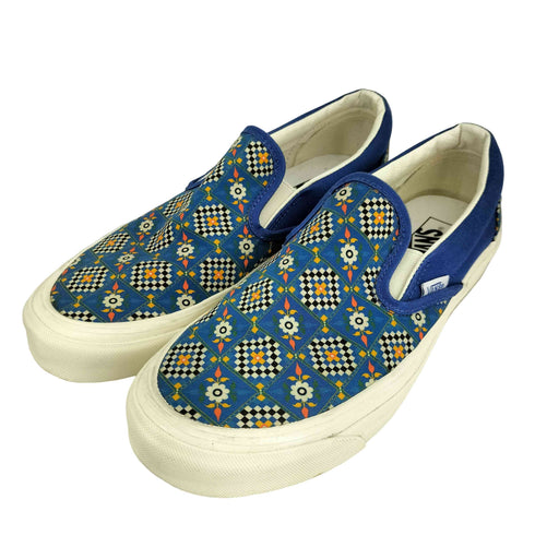 バンズ VANS Classic Slip-On 98 DX Anaheim Factory Tile Checkerboard アナハイム スリッポン メンズ JPN:28