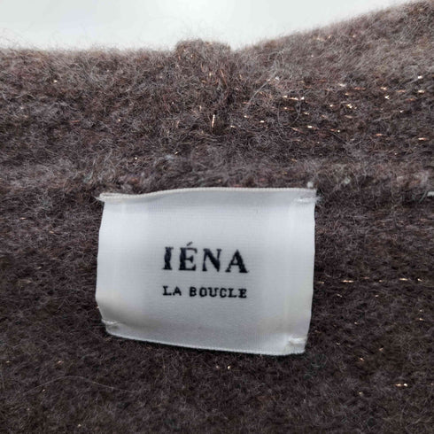イエナラブークル IENA LA BOUCLE アルパカラメMIXニットパーカー レディース FREE