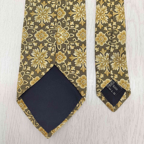 エトロ ETRO 総柄 シルクネクタイ メンズ