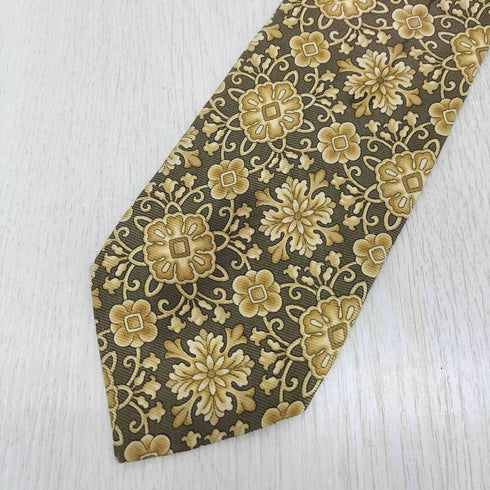 エトロ ETRO 総柄 シルクネクタイ メンズ