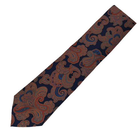 エトロ ETRO ペイズリー柄 シルクネクタイ メンズ