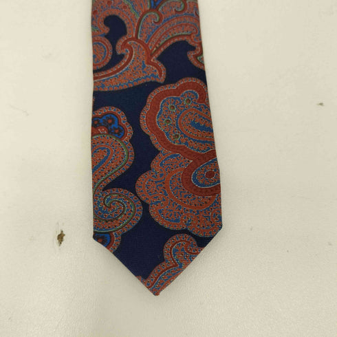 エトロ ETRO ペイズリー柄 シルクネクタイ メンズ