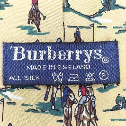 バーバリーズ BURBERRYS 総柄 シルクネクタイ メンズ