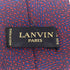 ランバン LANVIN 総柄 シルクネクタイ メンズ