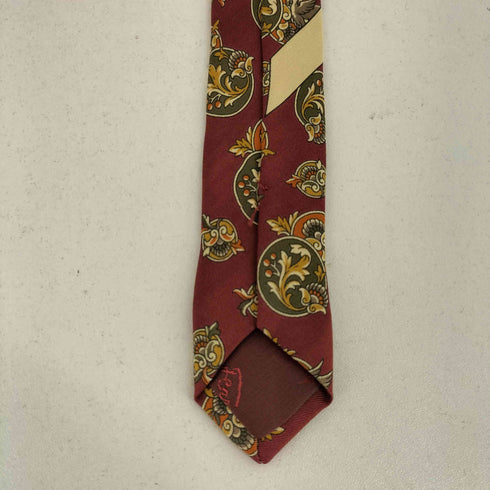 サルヴァトーレフェラガモ Salvatore Ferragamo 総柄 シルクネクタイ メンズ
