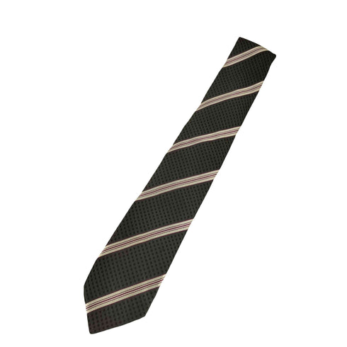 ボスヒューゴボス BOSS HUGO BOSS サッカー生地 レジメンタルストライプ ネクタイ メンズ