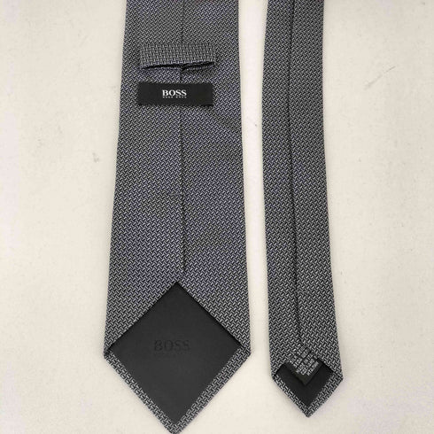 ボスヒューゴボス BOSS HUGO BOSS 総柄 シルクネクタイ メンズ