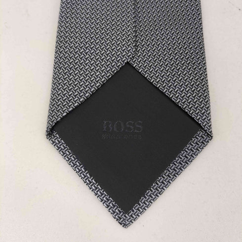 ボスヒューゴボス BOSS HUGO BOSS 総柄 シルクネクタイ メンズ