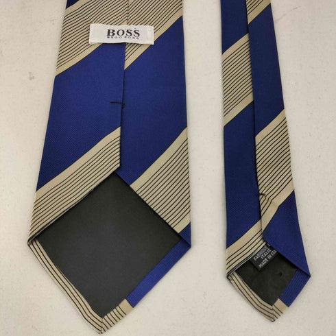 ボスヒューゴボス BOSS HUGO BOSS レジメンタル ストライプ シルクネクタイ メンズ