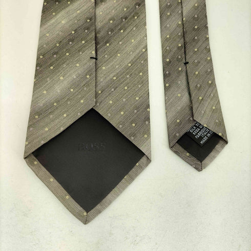 ボスヒューゴボス BOSS HUGO BOSS 総柄 シルクネクタイ メンズ