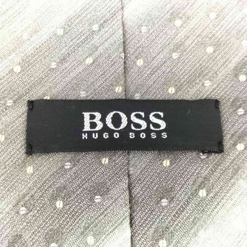 ボスヒューゴボス BOSS HUGO BOSS 総柄 シルクネクタイ メンズ