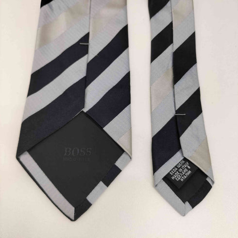 ボスヒューゴボス BOSS HUGO BOSS 総柄 シルクネクタイ メンズ
