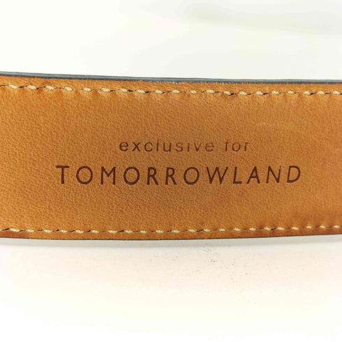 トゥモローランド TOMORROWLAND ANDREA GRECO 本革レザーベルト メンズ 80
