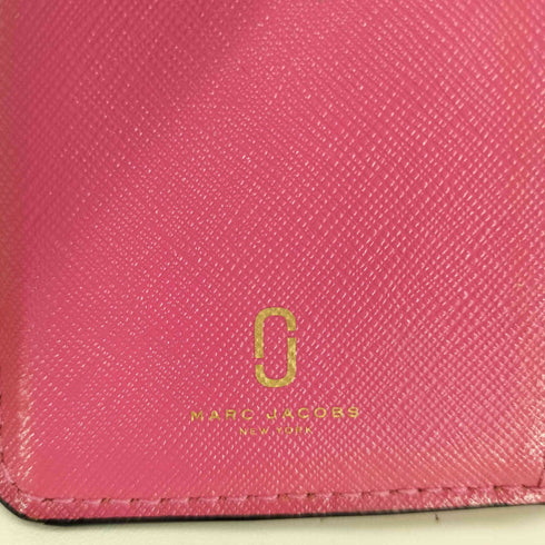 マークジェイコブス MARC JACOBS SNAPSHOT レザー ミニ 二つ折り財布 レディース
