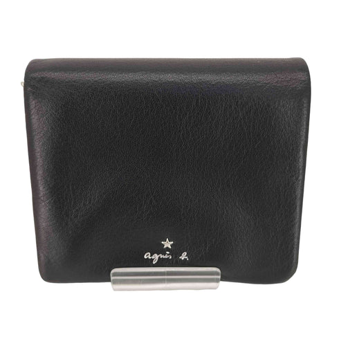 アニエスベー agnes b. レザー 二つ折り財布 レディース