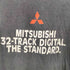 ヘインズ Hanes 80S ボディ USA製 24-TRACK JUST AINT ENOUGH 企業ロゴ 両面 プリント S/S Tシャツ 裾袖シングル メンズ import:M