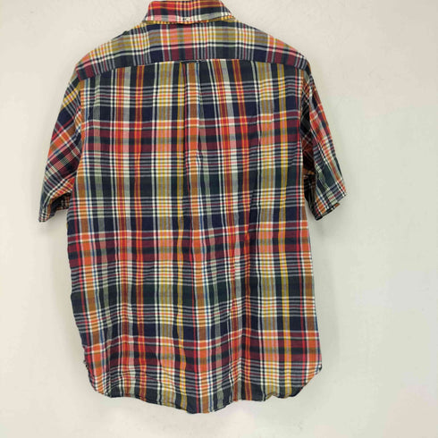 ジェイプレス J.PRESS チェック柄 半袖シャツ メンズ LL