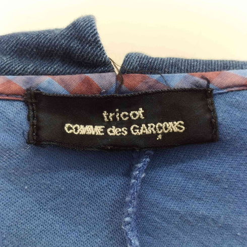 トリココムデギャルソン tricot COMME des GARCONS ピーターパンカラー 半袖カットソー レディース JPN:M