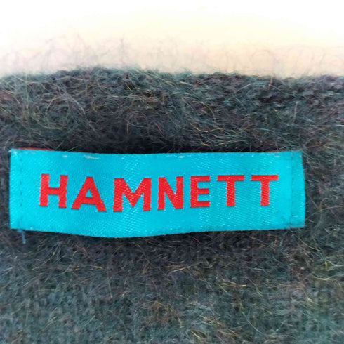 ハムネット HAMNETT モヘア ナイロン グラデーション ニット レディース import:M