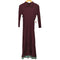 プリーツプリーズイッセイミヤケ PLEATS PLEASE ISSEY MIYAKE 裾レース プリーツワンピース レディース JPN:5