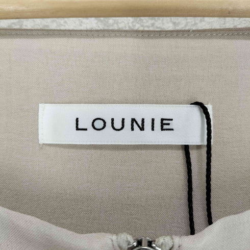 ルーニィ LOUNIE フロントジップジャンパースカート レディース 36