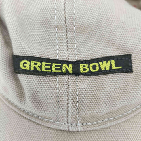 GREEN BOWL 6パネルキャップ メンズ