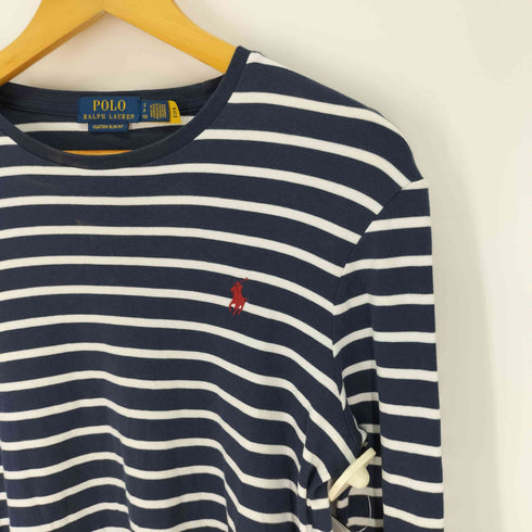 ポロラルフローレン POLO RALPH LAUREN ポニー刺繍 ポーダークルーネックカットソー メンズ