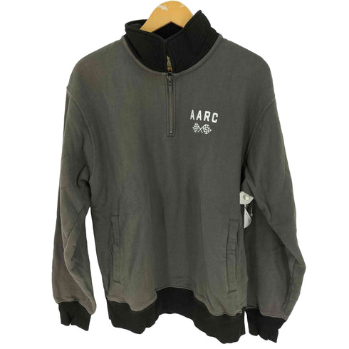 アヴィレックス AVIREX 《A.A.R.C》 HALF ZIP SWEAT エアレーシングクラブ ハーフジップスウェット メンズ import:L