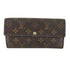 ルイヴィトン LOUIS VUITTON モノグラム ポルトフォイユ サラ 長財布 monogram portefeuille sarah wallet CA2152 レディース