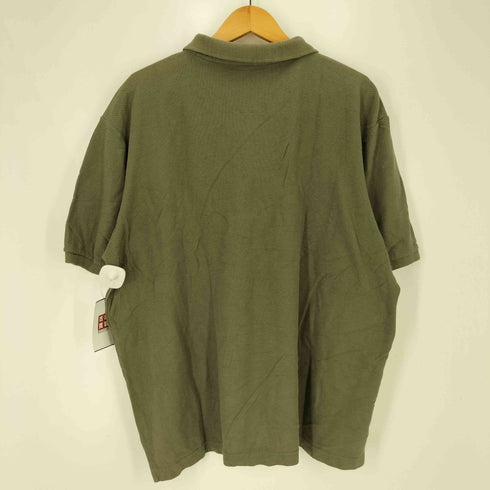 REALTREE ロゴ刺繍 鹿の子 半袖ポロシャツ メンズ import:XL