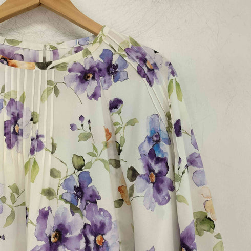 ロシャス Rochas 花柄 ブラウス レディース JPN:13号 1