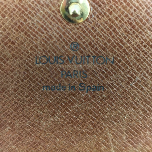 ルイヴィトン LOUIS VUITTON モノグラム ポルトモネ ビエ トレゾール 2つ折り財布 monogram porte monnaie billets tresor wallet CA0937 レディース