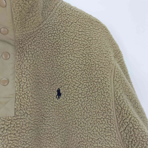 ポロラルフローレン POLO RALPH LAUREN ボアフリース プルオーバー メンズ import:XL