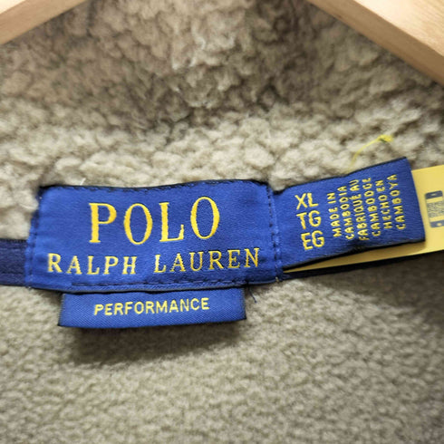 ポロラルフローレン POLO RALPH LAUREN ボアフリース プルオーバー メンズ import:XL
