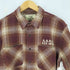 アヴィレックス AVIREX 《A.A.R.C》OMBRE CHECK EMB SHIRT エアレーシングクラブ オンブレチェック エンブロイダリー シャツ メンズ import:XL