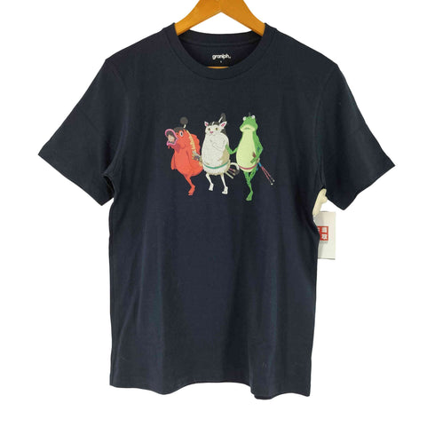 デザインティーシャツストアグラニフ Design Tshirts Store graniph アニメプリントTシャツ メンズ JPN:S