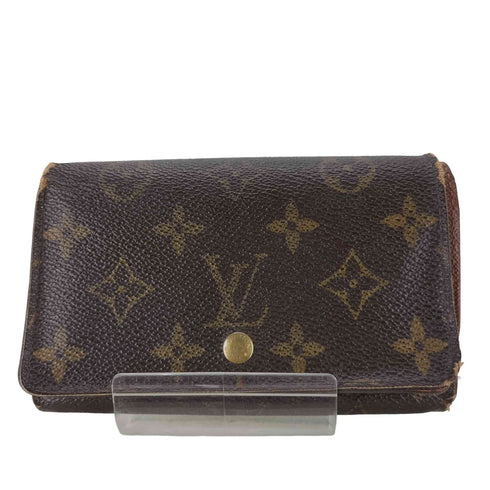 ルイヴィトン LOUIS VUITTON モノグラム ポルトモネ ビエ トレゾール 2つ折り財布 monogram porte monnaie billets tresor wallet SP0064 レディース