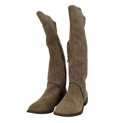 アグ UGG GRACHEN スエードロングブーツ レディース 26