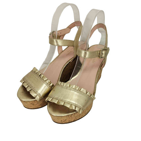 ケイトスペードニューヨーク kate spade NEW YORK ウェッジサンダル レディース US:7.5