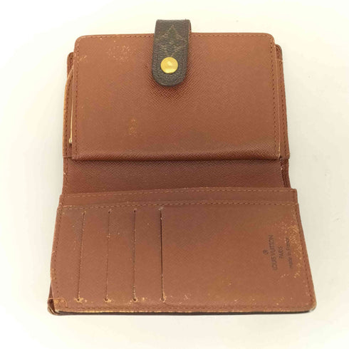 ルイヴィトン LOUIS VUITTON モノグラム ポルトフォイユ ヴィエノワ 2つ折り財布 monogram portefeuille viennois wallet MI0061 レディース