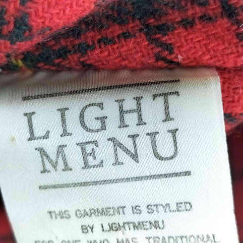 LIGHT MENU 着脱可スプリットフード ウールライナー 比翼ジップ ベント モッズコート メンズ import:M